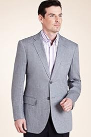 Collezione Pure Linen 2 Button Herrinbone Jacket