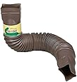 Flex-Drain 85019 Downspout Extension, Brown