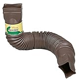 Flex-Drain 85019 Downspout Extension, Brown