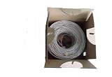 Sunnytech 1000 ft CAT7 S-FTP Bulk Cable, AWG 23, Solid, 1000Mhz, Grey Color, 5 Year Warranty
