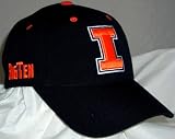Illinois Fighting Illini Adjustable Triple Conference Hat