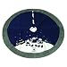 Dallas Cowboys SC Sports Snowman Tree Skirt