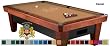 8' Simonis 860 Camel Pool Table Cloth Felt