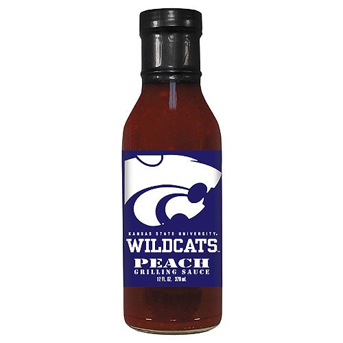 Kansas State Wildcats NCAA Peach Grilling Sauce - 12oz by Hot Sauce Harry