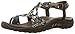 Skechers Women's Reggae Loopy Toe Ring Sandal, Chocolate/Blue, 10 M US