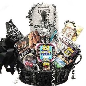 Over The Hill Birthday Gift Basket - Large