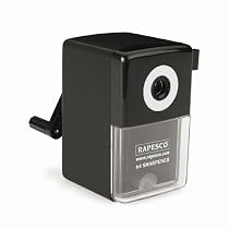 Rapesco 64 Desk Top Pencil Sharpener Black
