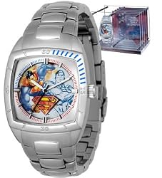 Ultra Rare SUPERMAN STREET WATCH FOSSIL RETURNS DC WB WARNER