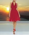 Seidenkleid von Apart wunderschön in rot
