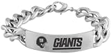 Stainless Steel NFL Football New York Giants Logo ID Bracelet 9