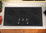 Maytag 36in Smoothtop Built-In Electric Cooktop S/steel