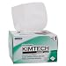 Kimberly Clark 34155 Kimtech Science Kimwipes Delicate Task Disposable Wiper, 8-25/64" Length x 4-25/64" Width, White (Case of 60 boxes)