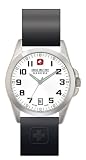 Swiss Military 06-4030-04-001R.0 Men's White Tomax Rubber Strap Watch