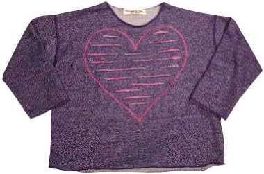 Flowers by Zoe - Big Girls' Long Sleeve Sweatshirt, Purple 33130-14