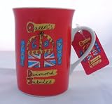 Diamond Jubilee Ceramic Red Mug