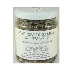 Il Mongetto Salinas Salted Capers 8 oz.