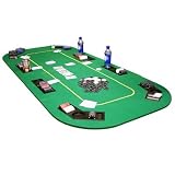 Texas Hold'em Folding Table - GREEN