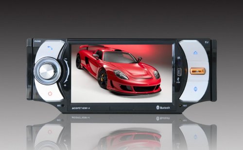 Childrens Toyshop  Electronics : 4.3" Touch Screen Car DVD Player with Bluetooth, TV, FM/AM Radio,Detachable and Motorozed Front panel