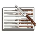 Victorinox 4-3/4-Inch Straight-Edge Pointed-Tip Steak Knife, Set of 6, Rosewood Handles