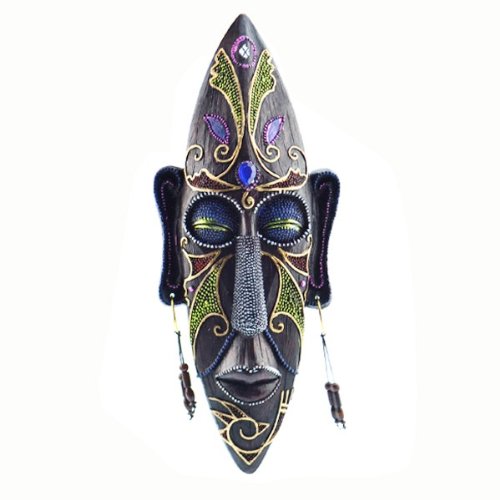 Lightahead® Artistic African Tribal face mask decoration for the wall (F)