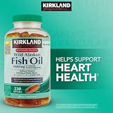 UPC 096619653539 product image for Kirkland Signature Wild Alaskan Fish Oil 1400mg, 230 Count | upcitemdb.com