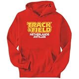 Hoodie Mens Red  TRACK & FIELD Netherlands Antilles  Countries