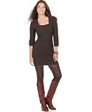 Glimmer by JJ Basics Dress, Cable Knit Sweater