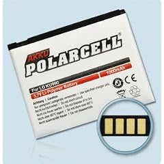 Polarcell Li-Polymer Akku, 1000mAh, f�r LG Viewty (KU990/KU990i) Renoir (KC910) Maize (KB770) HB620T Arena (KM900)