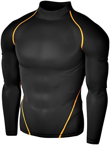 New Men's Tesla Compression Under Base Layer Gear Armour Wear Long Sleeve T01