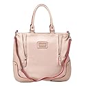 Valentino Pink Italian Couture Large Zipper Handbag