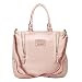 Valentino Pink Italian Couture Large Zipper Handbag
