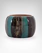 Multi Colored Snake Print Oversized Bangle main image
