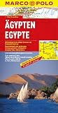 Marco Polo Kontinentalkarte &Auml;gypten 1 : 1 000 000: Mit landschaftlich sch&ouml;nen Strecken und Sehensw&uuml;rdigkeiten - &Uuml;bersichtskarte zum Ausklappen, Entfernungstabelle, Ortsregister, Citypl&auml;ne - Mairdumont