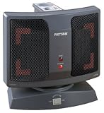 Holmes Patton PCH4199V-UM 1500W Twin Ceramic Heater w/ Viziheat