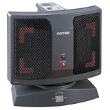 Holmes Patton PCH4199V-UM 1500W Twin Ceramic Space Heater with Viziheat by Holmes