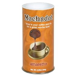 Mochadots Amaretto, 9-Count Canisters (Pack of 12)