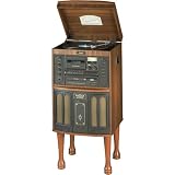 Teac GF-480 Console Stereo with CD Player, Turntable, Cassette Deck, and AM/FM Tuner