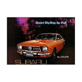 1972 1973 1974 1975 SUBARU GL COUPE Sales Brochure by Subaru