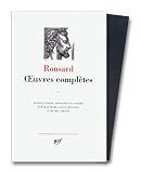 Ronsard : Oeuvres complètes, tome 1 par Pierre de Ronsard Ronsard : Oeuvres complètes, tome 1 par Pierre de Ronsard