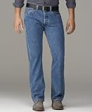 Levis Big and Tall Jeans, 501 Straight Leg Rigid 46x32