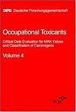 Review Wiley-VCH  / Occupational Toxicants, Volume 4
