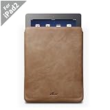 Acase Genuine Brown Vintage Leather sleeve / pouch case for iPad 2 -- America's favourite iPad cases now available in the UK