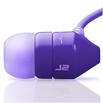 JBuds J2 Premium Hi-FI Noise Isolating Earbuds (Purple/Lavender)