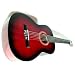 Top 4/4 Konzertgitarre. redburst. 141