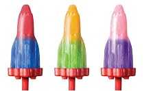 Tovolo Red Rocket Dual Freeze Pop Molds