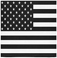 USA American Flag Custom Beach Hotel Travel Washcloth Hand Towel Warmer Soft and Comfortable 80% Polyester 20% Cotton, (13" x 13")