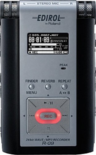 Buy Edirol R-09 High Resolution Digital Voice Recorder 24-bit WAVE/MP3 in Black online at Discounted New and Used prices. Delivered to your door with Off-The-Bookshelf.