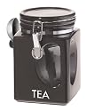 Oggi EZ Grip Tea Canister, Black