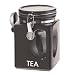Oggi EZ Grip Tea Canister, Black
