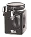 Oggi EZ Grip Tea Canister, Black